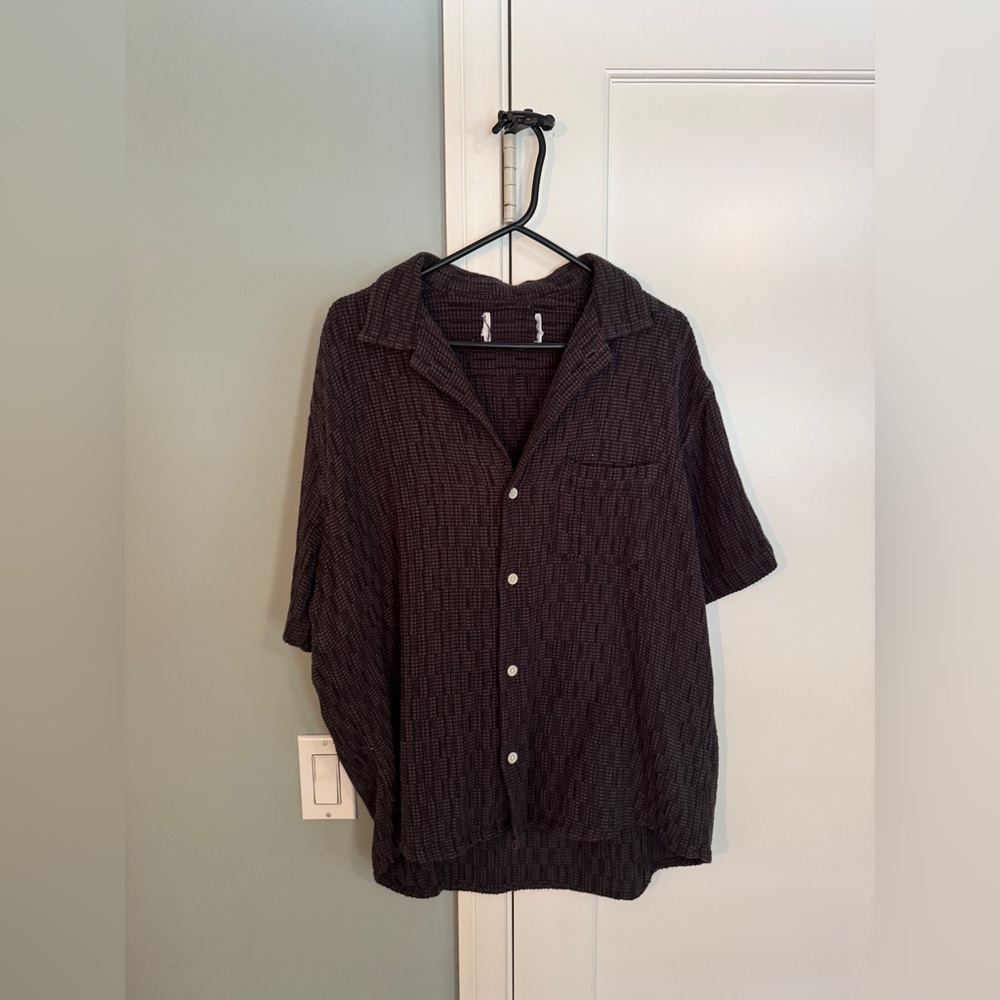 Corridor short sleeve button up